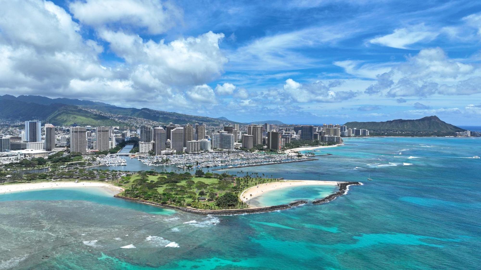 Ocean View Room At Ala Moana Fees Include Honolulu Esterno foto